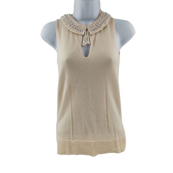 Milly of New York Merino Wool Pearl Top - Picture 1 of 7